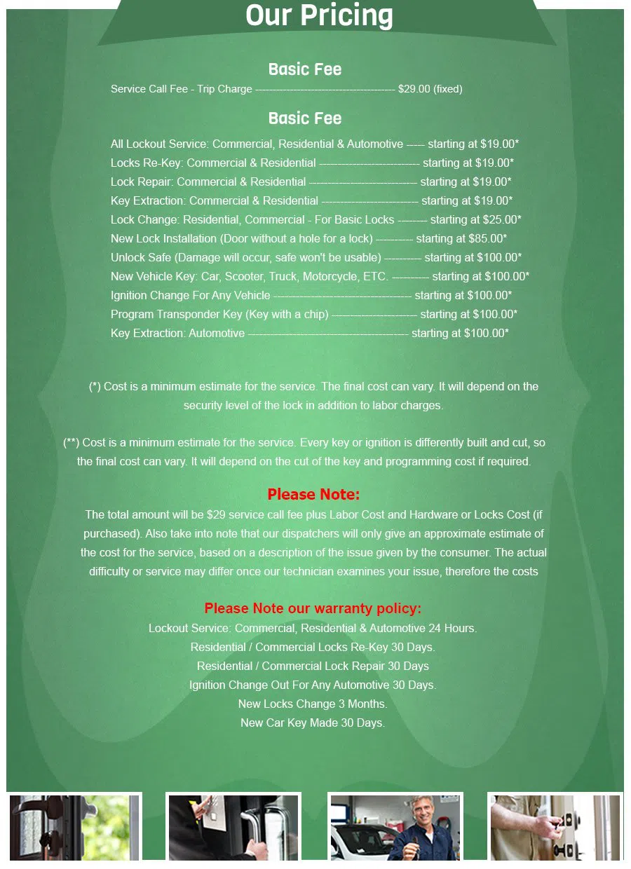 Baldwin Locksmith Store Puyallup, WA 253-733-5807 - price-list-68-16mod