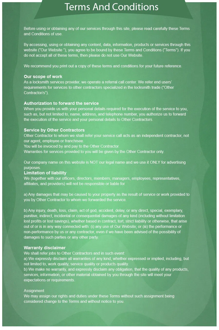 Baldwin Locksmith Store Puyallup, WA 253-733-5807 - terms-and-condition-68-16mod